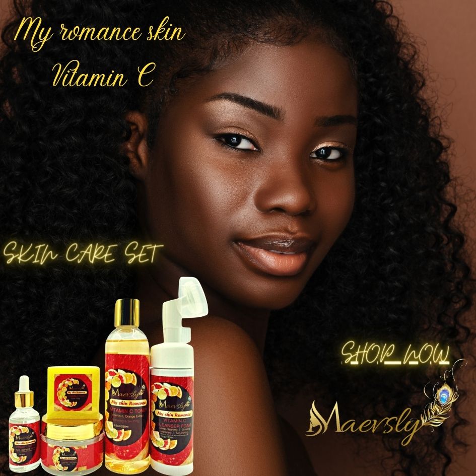 ''My romance skin'' vitamin c skincare set