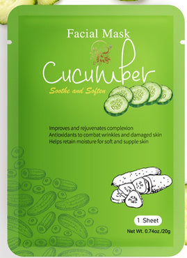 CUCUMBER FACE MASK SHEET