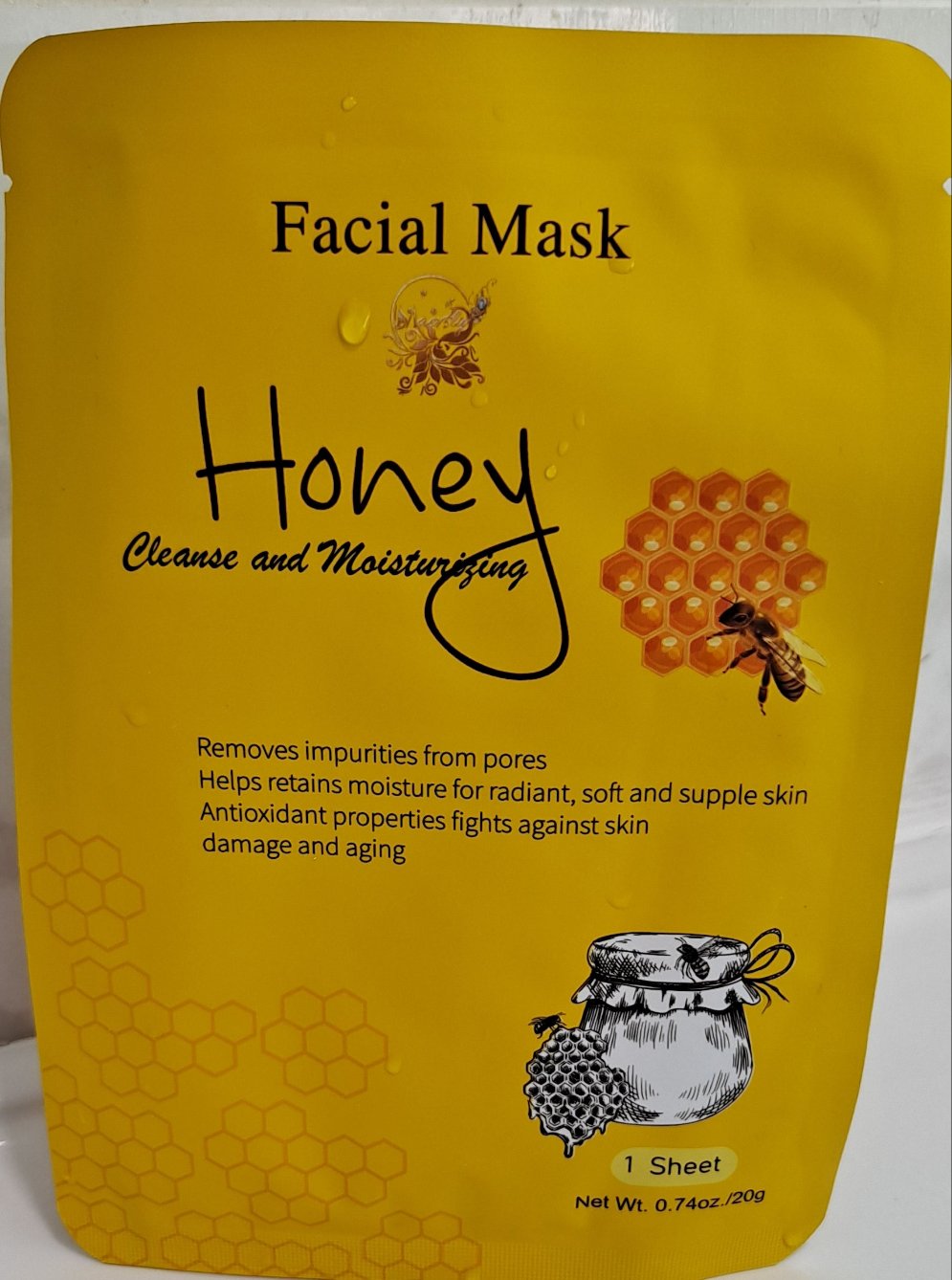 HONEY FACIAL MASK SHEET